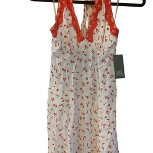 Wild Fable Red and White mini aline dress